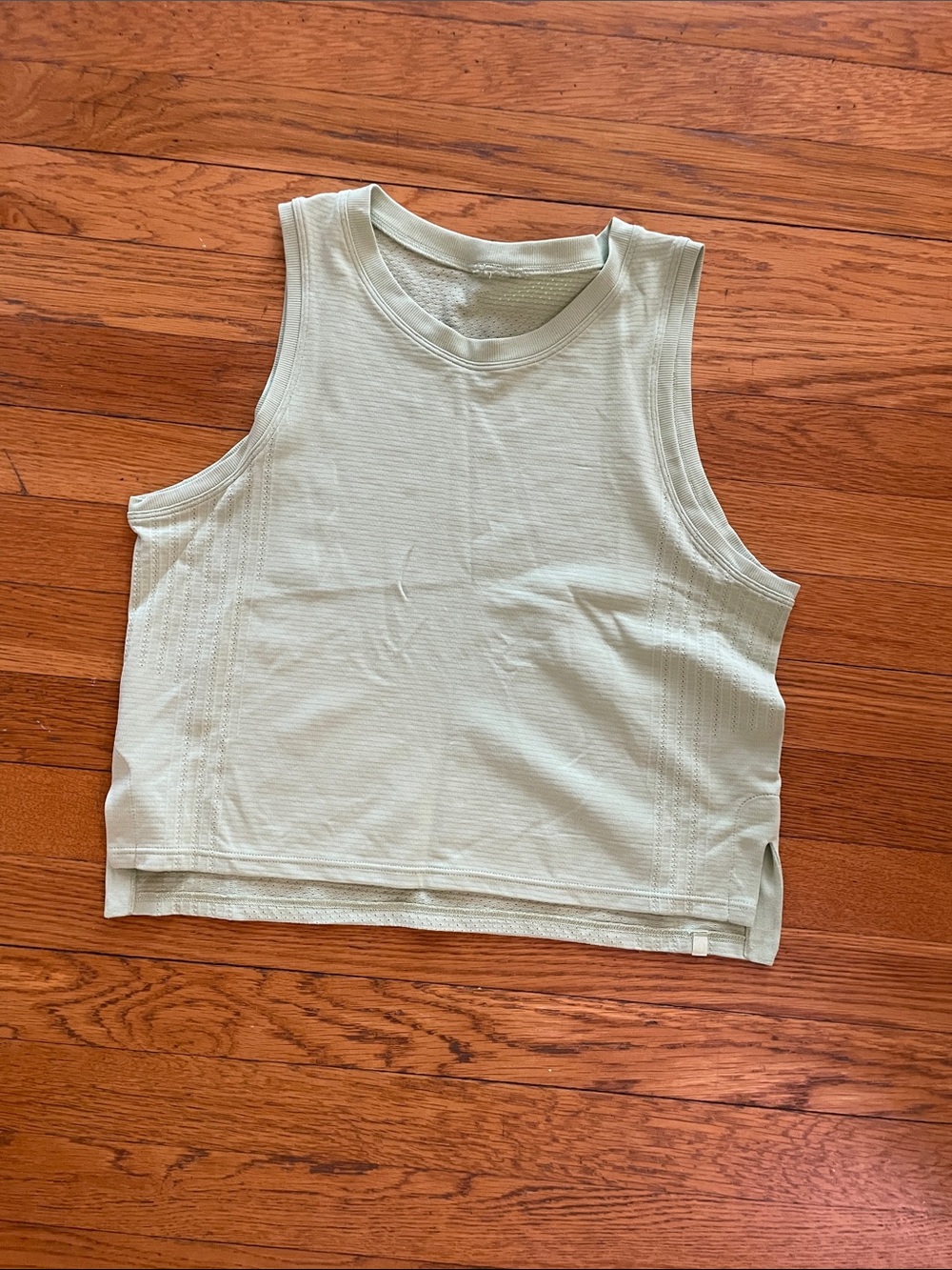 lululemon athletica Mint Green Cropped Tank